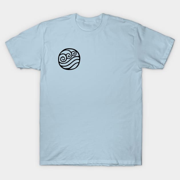 Water Symbol T-Shirt by Solenoid Apparel